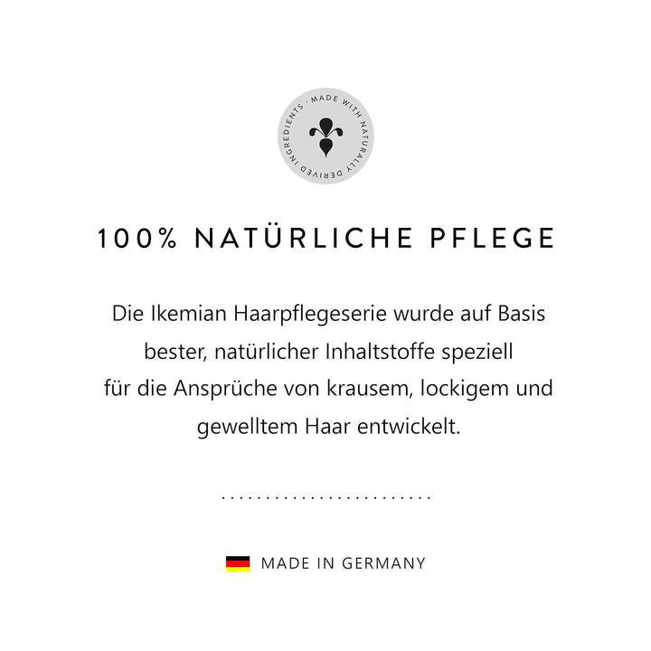 Ikemian 3-in-1 Haarmaske Cloud Nine, Feuchtigkeit, Volumen und Glanz für feines und beanspruchtes Ha