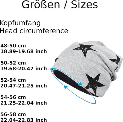 TupTam Unisex Kinder Beanie Mütze Schlauchschal Set 56-58 Herzen Glitzer Grau / Amaranth Grau Melier