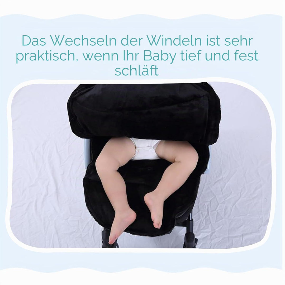 Kinderwagen Fusssack Universal Winter Warm Baby Schlafsack Outdoor Wasserdicht und Winddicht, Geeign