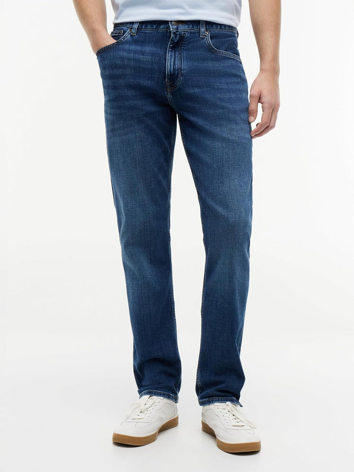 Tommy Hilfiger Herren Jeanshosen 35W / 32L Denim (Dark Blue), 35W / 32L Denim (Dark Blue)