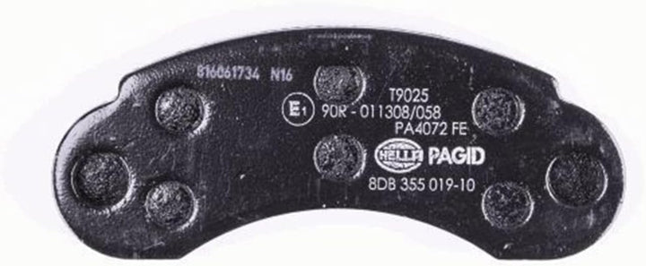 HELLA PAGID 8DB 355 019-101 Bremsbelagsatz - T9025 - Dicke/Stärke: 14mm - Bremssystem: Bendix - nich