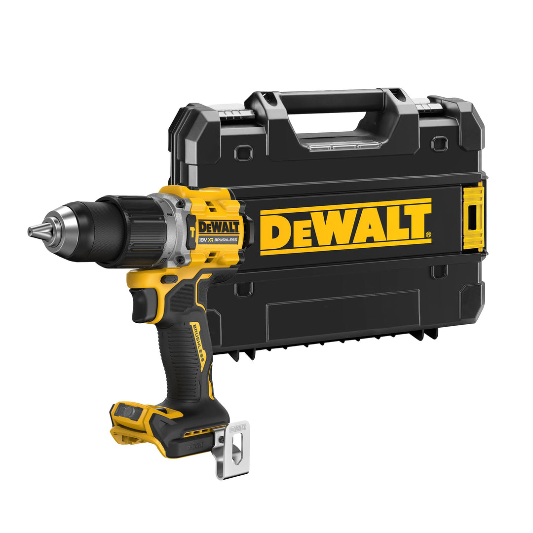 Dewalt 18V Akku-Schlagbohrschrauber DCD805NT (bürstenloser Motor, 2-Gang-Vollmetallgetriebe, mit LED