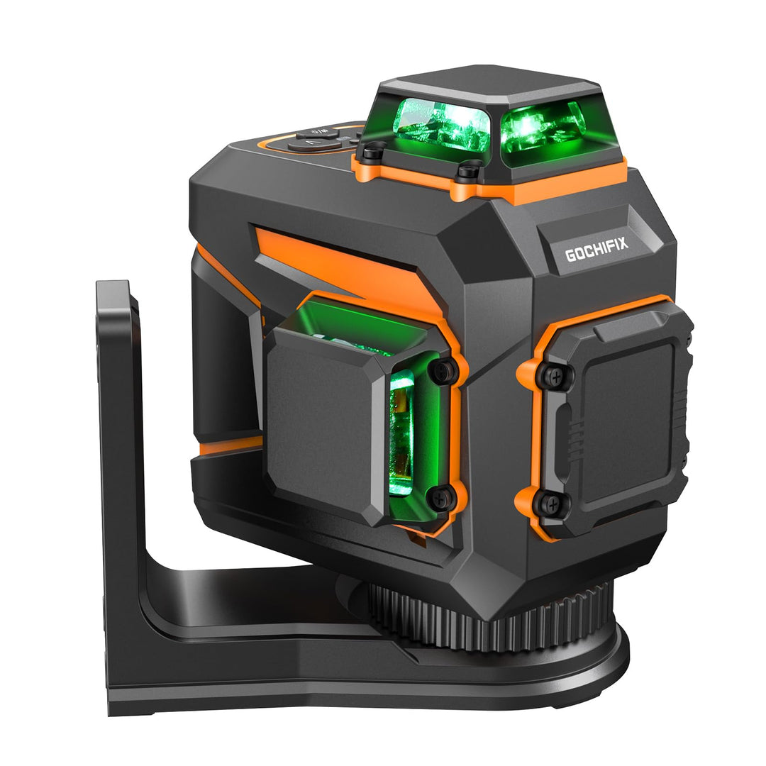 laser Wasserwaage Nivelliergerät Linienlaser 2X360 Grüner Horizontales Vertikales Laser-Nivellierger