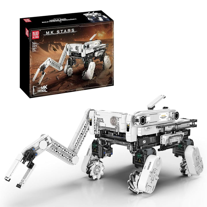 Mould King 21075 Roboter Kinder Programmierbar and Ferngesteuerter, APP und Fernbedienung Technik Ro