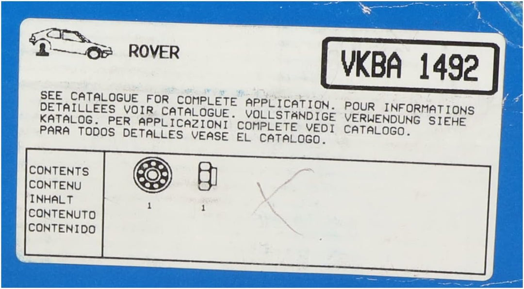 SKF VKBA 1492 Radlagersatz