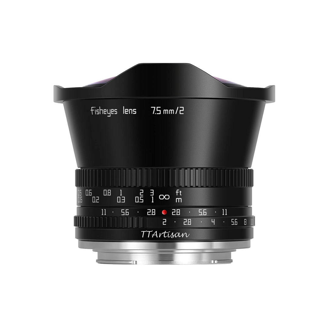 TTARTISAN 7.5mm F2.0 APS-C Fisheye Kameraobjektiv Manueller Fokus für Nikon Z Mount
