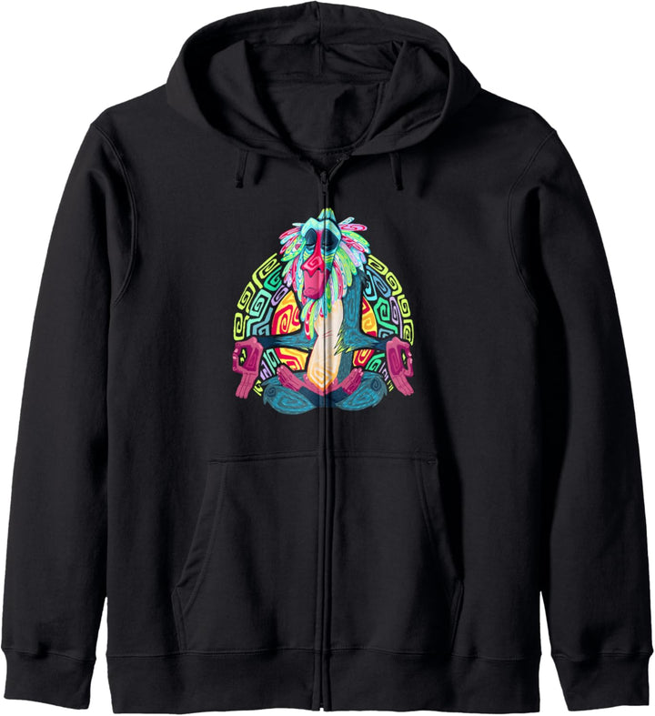 Disney Lion King Rafiki Meditation Kapuzenjacke