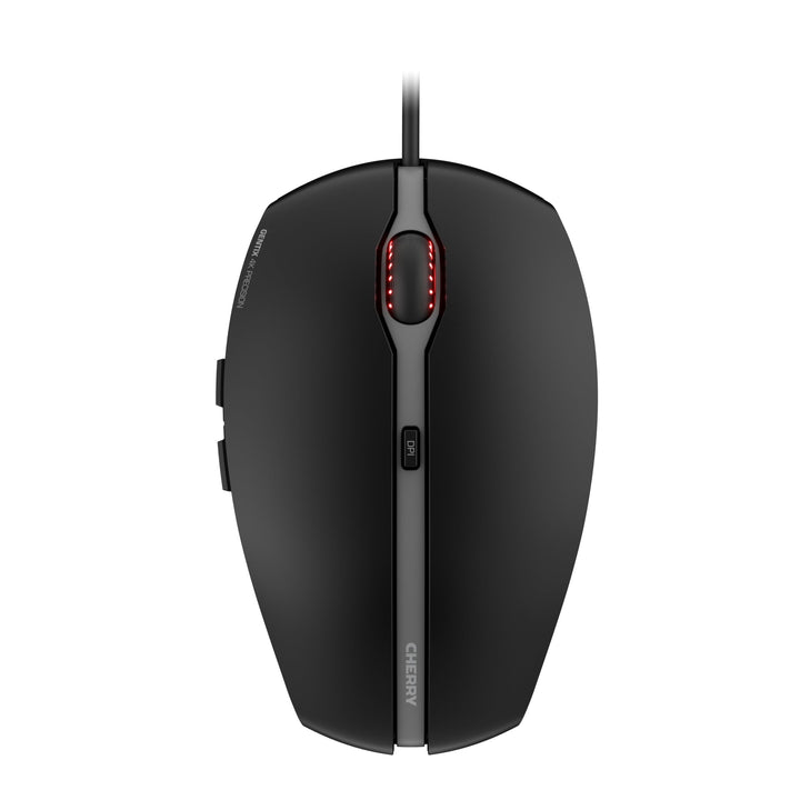CHERRY GENTIX 4K, Kabelgebundene Maus, Ideal für Nutzung mit Ultra-HD Monitoren, 6 Tasten, bis zu 36