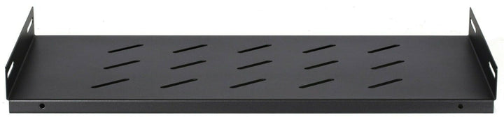 DSIT 19 Zoll Fachboden für 450mm Tiefe Wandschränke - 1 HE - Schwarz 450.00, 450.00