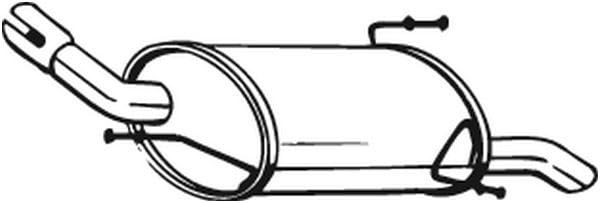 Bosal 185-947 Endschalldämpfer