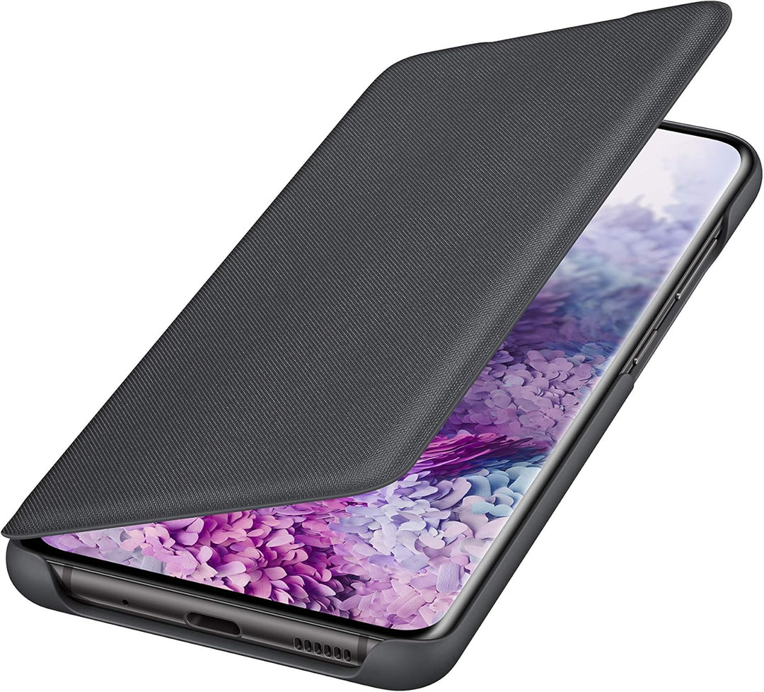 Samsung LED View Smartphone Cover EF-NG980 für Galaxy S20 | S20 5G Handy-Hülle, LED-Anzeige, Kartenh