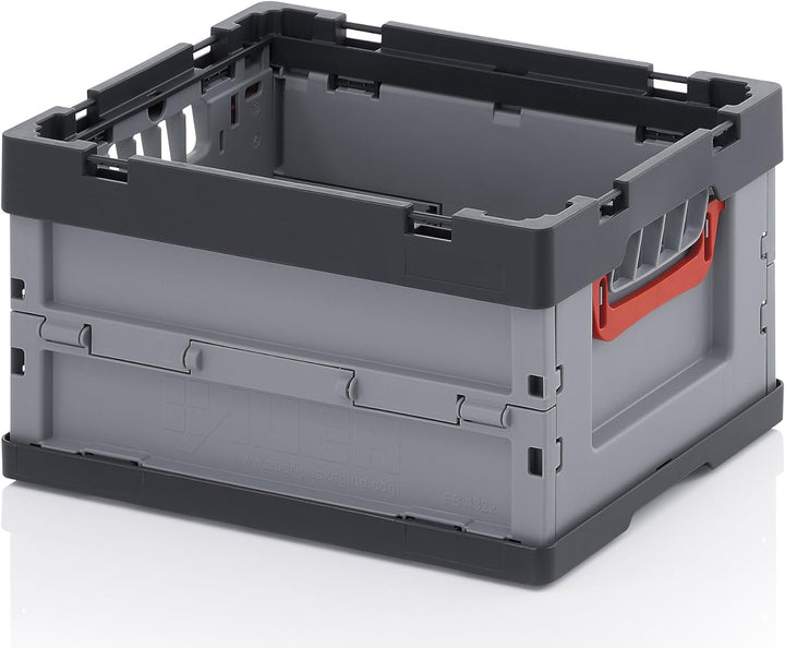 10x Profi-Faltbox 40 x 30 x 22 ohne Deckel klappbar 40x30x22 faltbar Eurobehälter