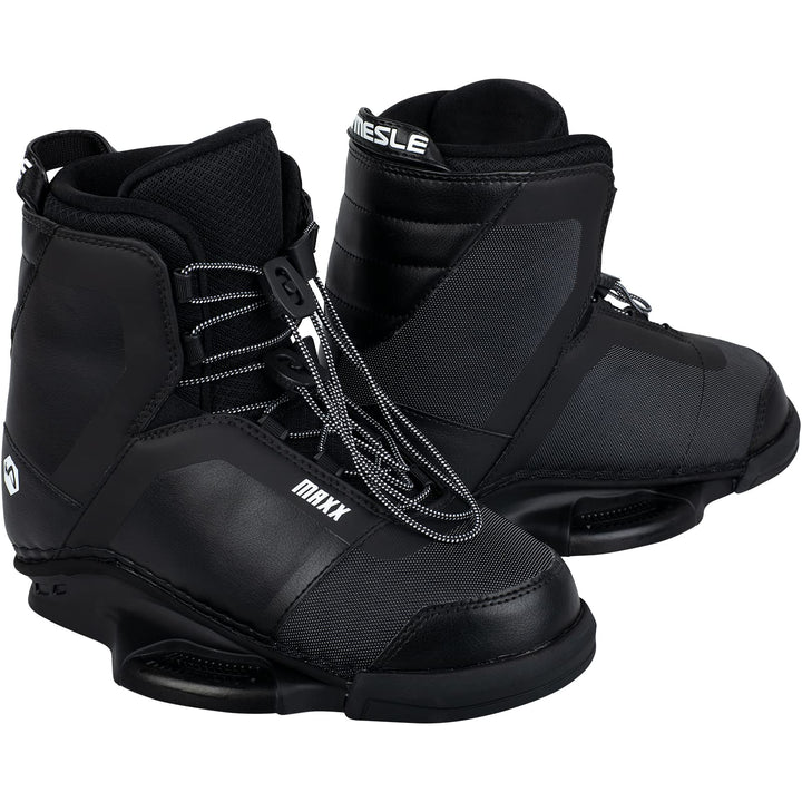 Mesle Wakeboard-Bindung Maxx, Closed Toe Boot, 36-45 Schuhgrösse, schwarz XXL, XXL