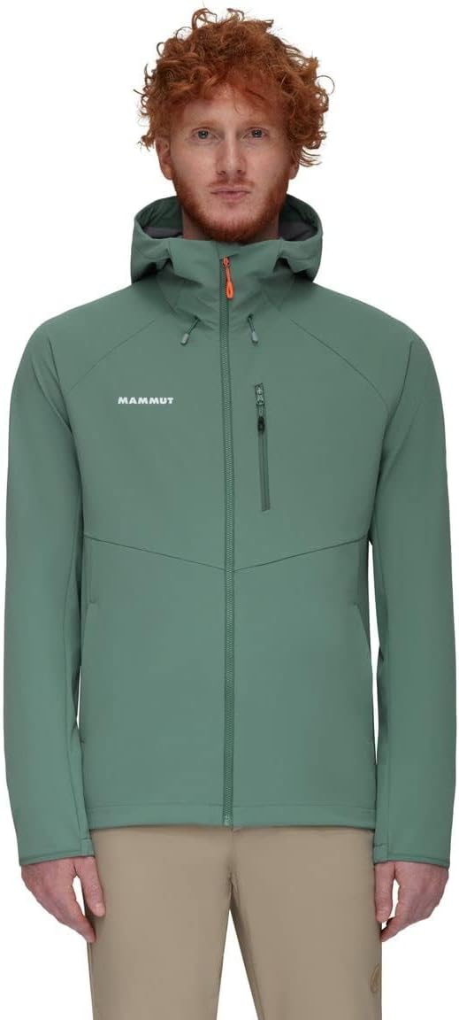 Mammut Herren Ultimate Comfort So Hooded Jacket Men Ultimate Comfort L Dunkle Jade, L Dunkle Jade