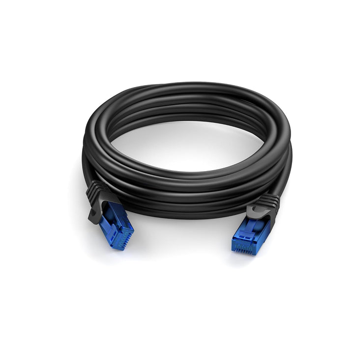 KabelDirekt – 5x 15m – Netzwerkkabel, Ethernet, Lan & Patch Kabel (überträgt maximale Glasfaser Gesc
