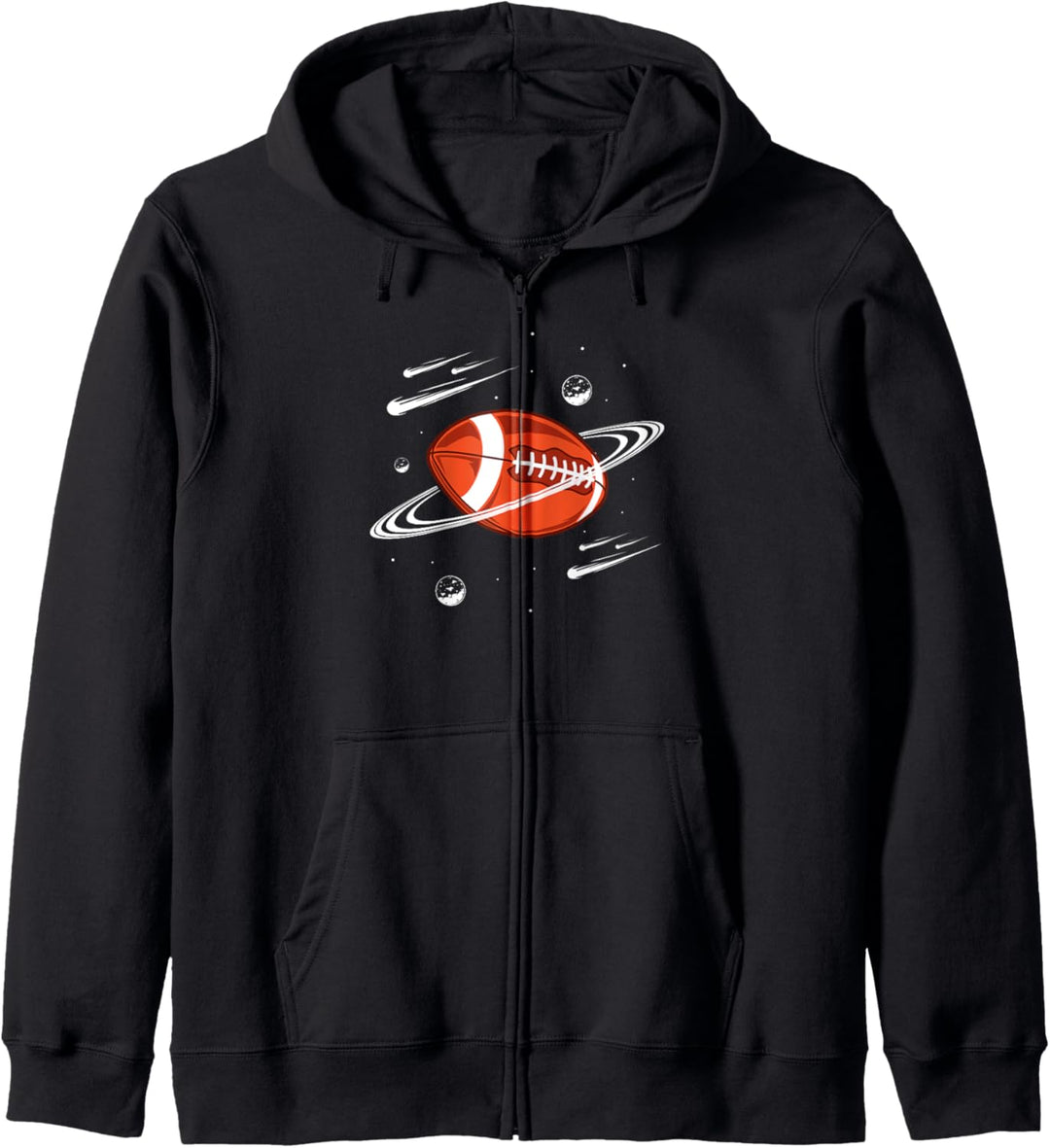 American Football Planet Vintage Rugby Ball Football Trikot Kapuzenjacke