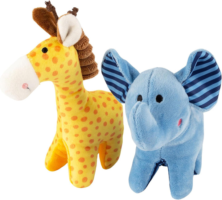 SIGIKID 41083 Safari-Zug Soft PlayQ Mädchen und Jungen Babyspielzeug empfohlen ab 3 Monaten mehrfarb