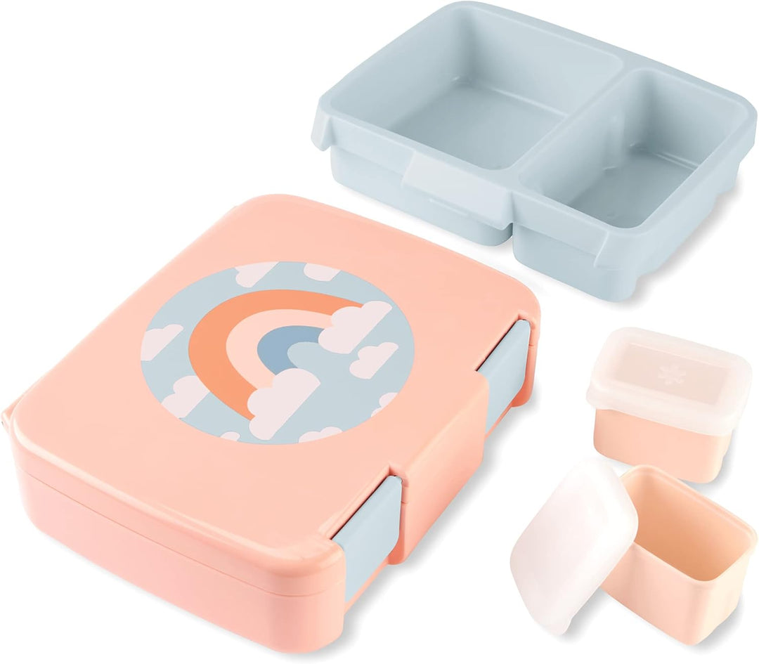 Skip Hop Bento-Lunchbox für Kinder, ab 3 Jahren, Sparks Rainbow