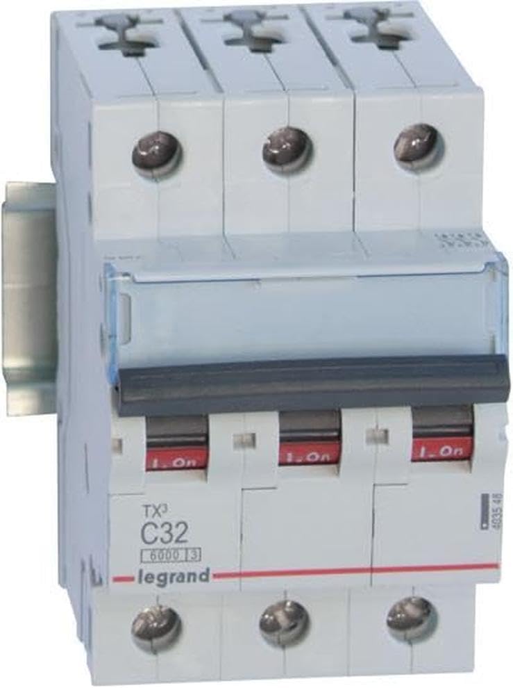 Legrand 403548 TX3 LS C32A 3P 6KA 3M Single, Single