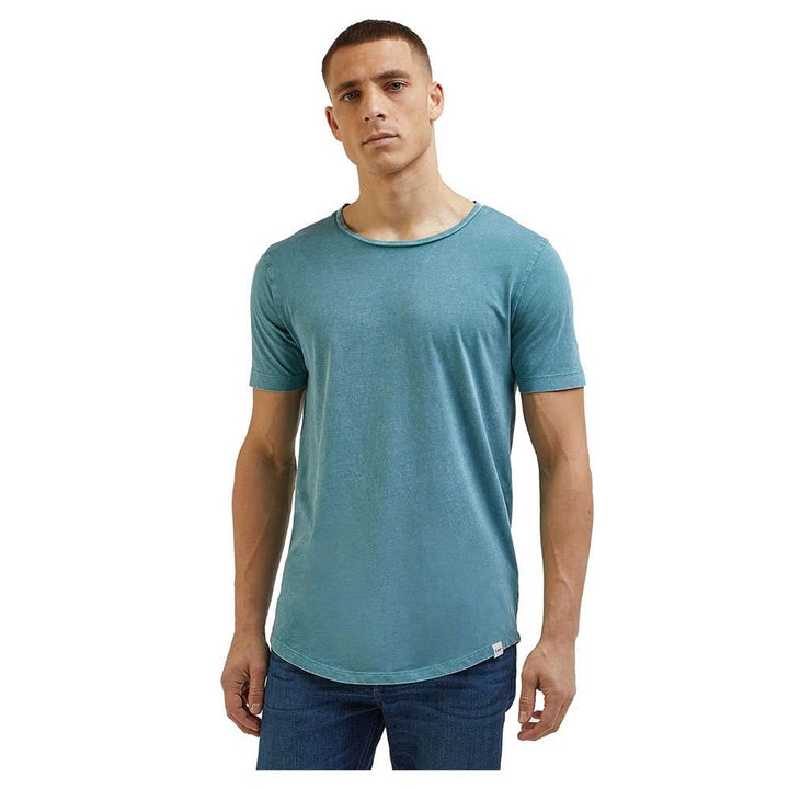 Lee Herren SHAPED TEE T-Shirt M Blau, M Blau