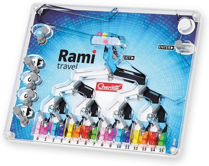 Quercetti Rami Travel, Innovatives Spielzeug für Kinder 5 Jahre, fördert Computational Thinking & Lo