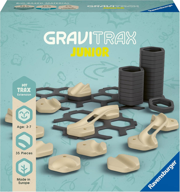 Ravensburger GraviTrax Junior Extension Trax - Erweiterbare Kugelbahn für Kinder & GraviTrax Junior
