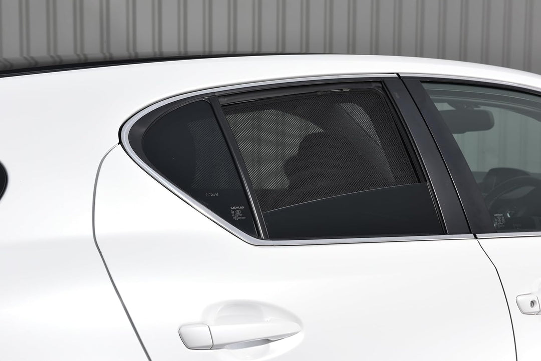 Satz Car Shades (Hintertüren) kompatibel mit Lexus CT200H 2011- (2-teilig)