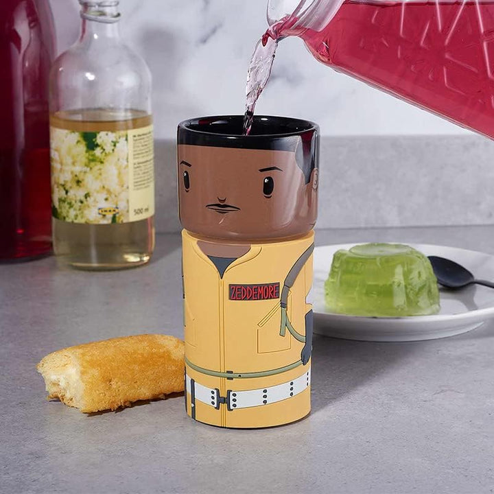 Numskull Offizieller Ghostbusters Winston Zeddemore CosCup – Keramikbecher mit Gummimanschette – 400
