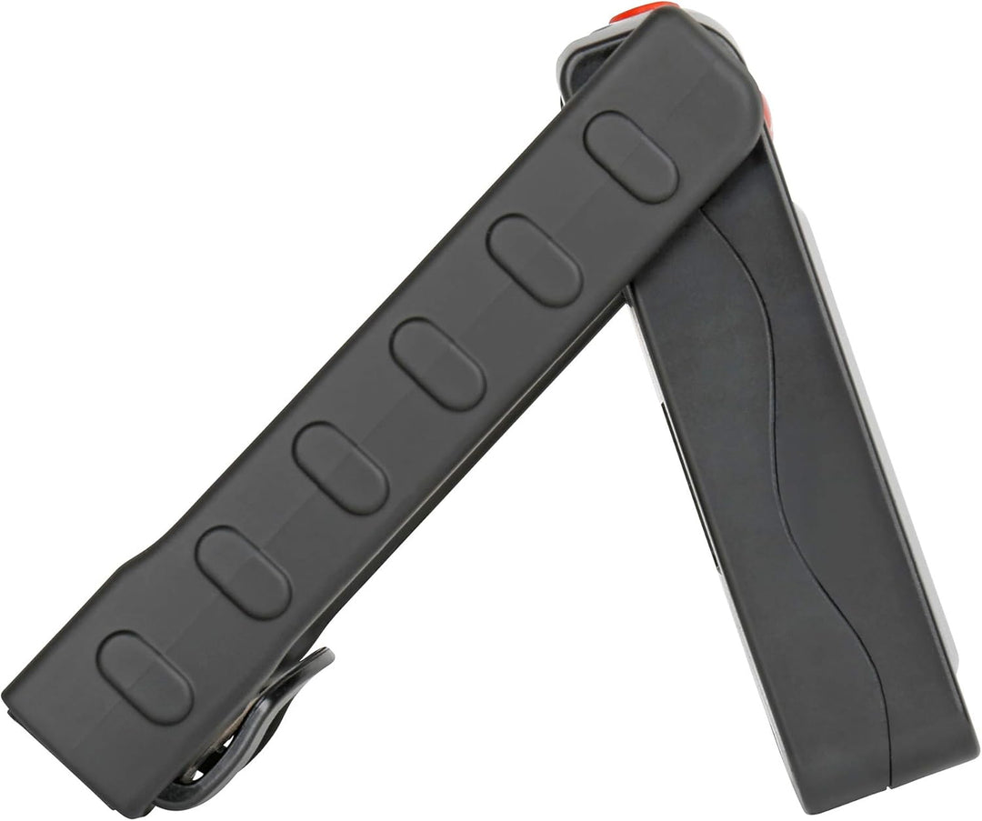 STIER Akku LED Werkstattleuchte, 250 Lumen, einer Leuchtdauer von 2,5 Stunden, 360° drehbarem Haken