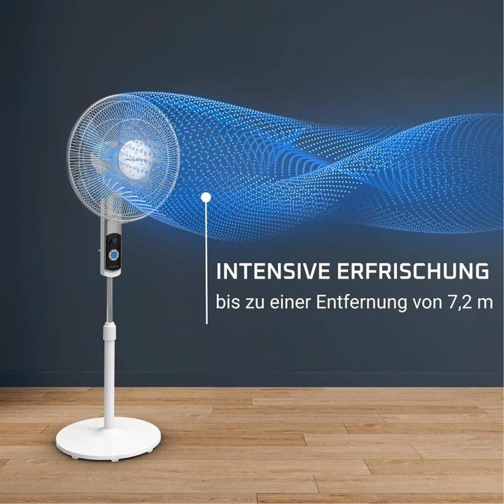 Rowenta Turbo Silence Standventilator, nur 35 dB(A) im Silent Night-Modus, energiesparend, 12 Geschw