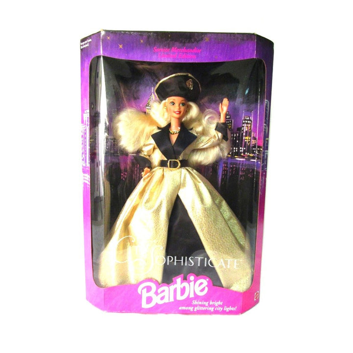 CITY SOPHISTICATE BARBIE, SERVICE MERCHANDISE LIMITED EDITION, 1994 EDITION, MATTEL 12005, NRFB