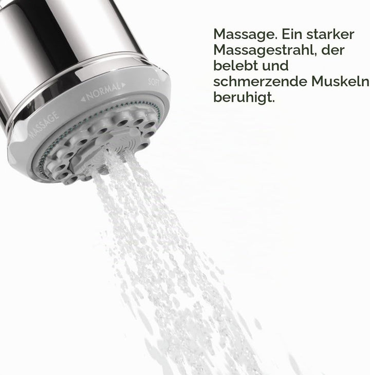 Hansgrohe HG28496001 Clubmaster Showerhead, Chrome, 4.02 x 3.54 x 3.54 inches, Chrome