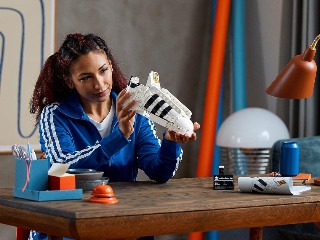 LEGO Adidas Originals Superstar 10282 Building Kit; Build and Display The Iconic Sneaker; New 2021 (