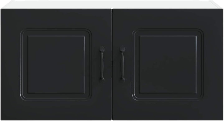 vidaXL Geschirrspülerfront Kalmar Schwarz 80 x 31 x 40 cm 80 x 31 x 40 cm Schwarz, 80 x 31 x 40 cm S