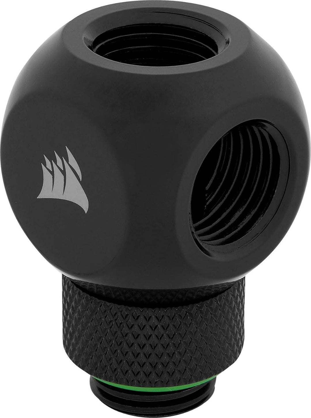 Corsair Hydro X Series, XF Y-Splitter Drehbar (Standard-G1/4"-Gewinde (BSPP) Messing Gefertigt, Dreh