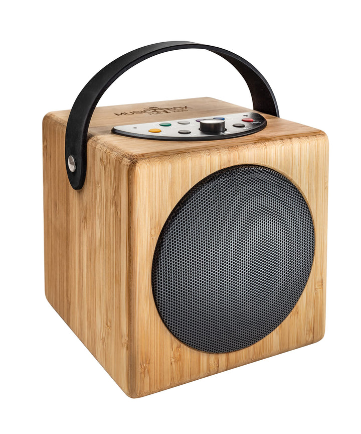 KidzAudio Music Box for Kids - Tragbarer -Lautsprecher für Kinder mit Wiedergabe von USB-Stick oder