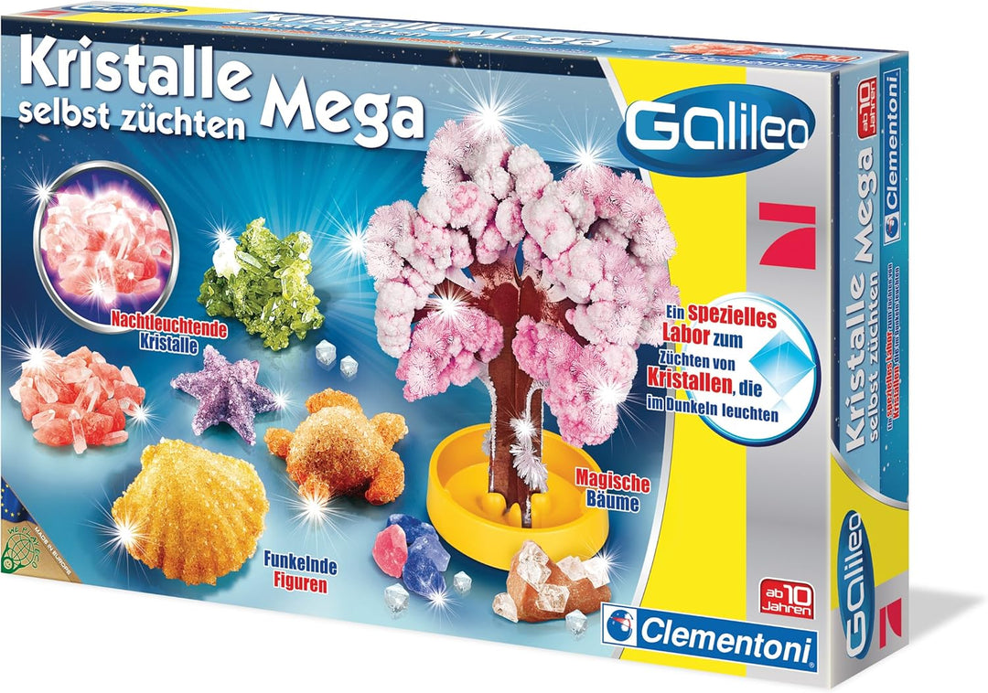 Clementoni 69172.2 - Galileo - Kristalle selbst züchten - Mega