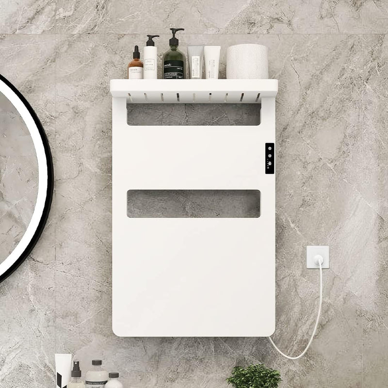 byecold Badheizkörper Bad Heizkörper mit Ablage Touchschalter Timer Handtuchhalter Heizung Elektrisc