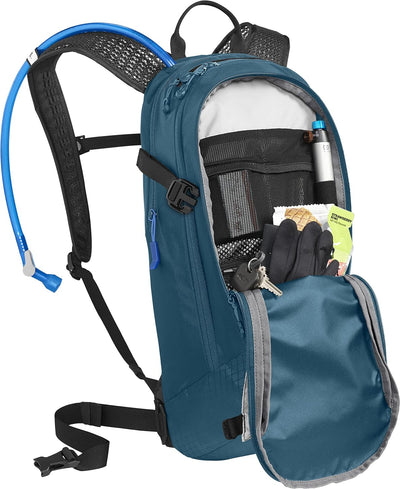 Camelbak MULE Hydration Packung mit 12 100 oz Marokkanisch Blau/Schwarz, Marokkanisch Blau/Schwarz