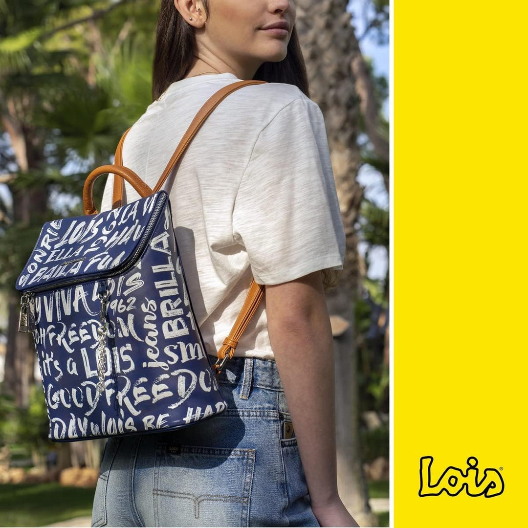Lois - Rucksack Damen Klein mit Vielseitiges Design und Eine Perfekte Damen Rucksack Klein für Jede