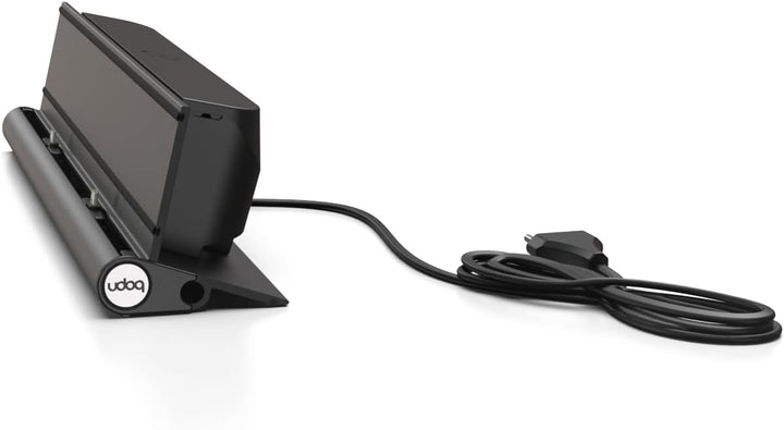 udoq 400 USB-C Ladestation aus Aluminium mit 2 Ladeplätzen und 68W Schnellladen, modulares Starter-S