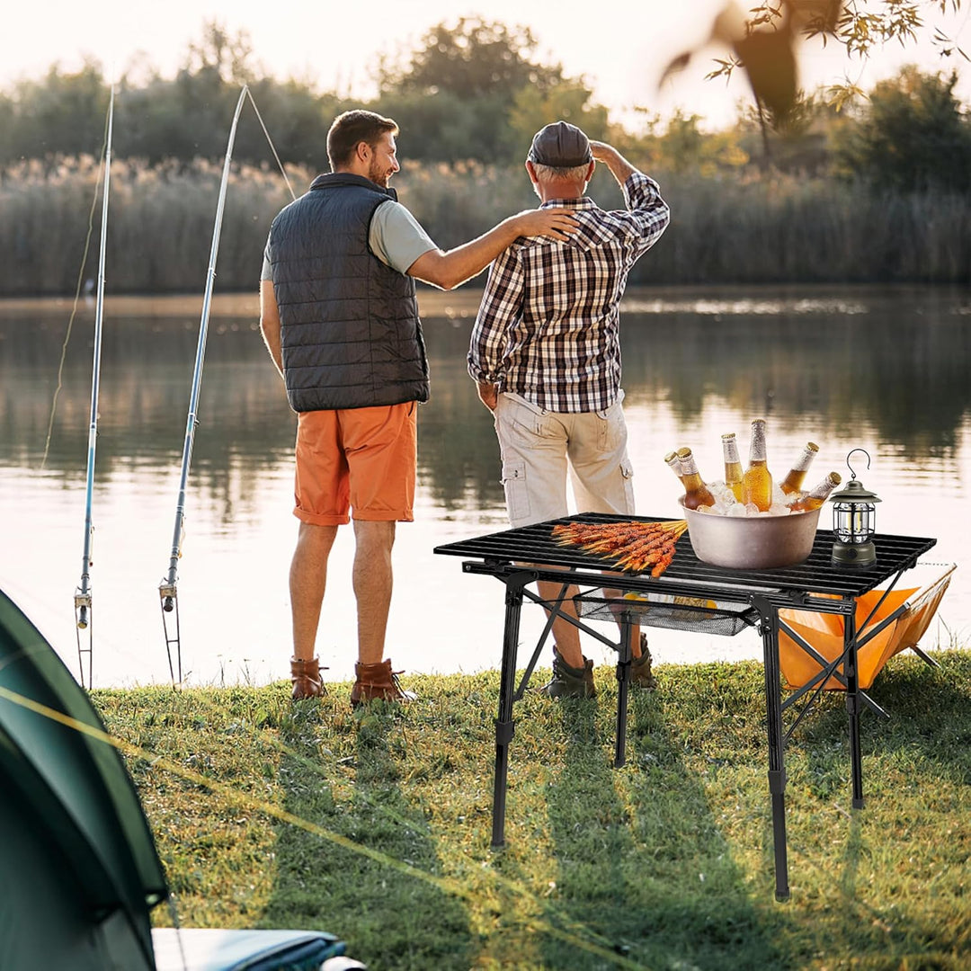 XMTECH Alu Campingtisch Klappbar Camping Tisch Camping Klapptisch Falttisch Picknicktisch Reisetisch