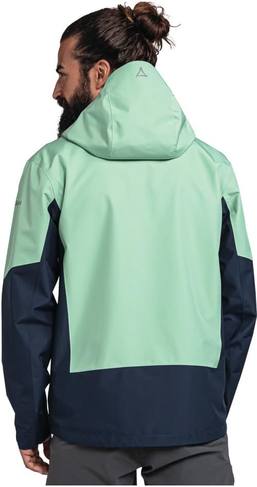 Schöffel Herren Wamberg Jacke Regenjacke Hardshelljacke 50 6055 - grün, 50 6055 - grün