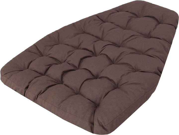 Hängesessel Kissen, Polster, Auflage für Polyrattan & Rattan Hängeschaukel, Sitzauflage für Hängekor
