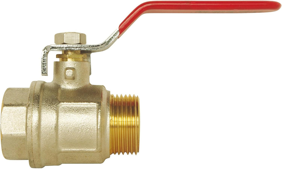 SOMATHERM FOR YOU - Kugelhahn - männlich/weiblich 50/60 - Griff reversible Flach