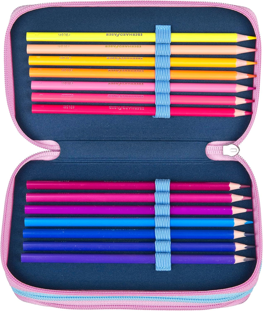 Scooli - Tripledecker Stitch - Gefülltes Schüleretui mit hochwertigen Stiften & Zubehör - Ideal für