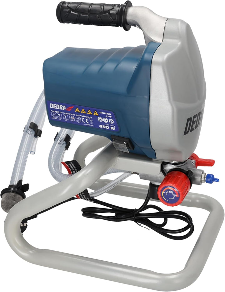 Hydrodynamisches Airless-Farbspritzgerät - Airless Lackieren 1L/min 205Bar/650W, für DIY-Malprojekte