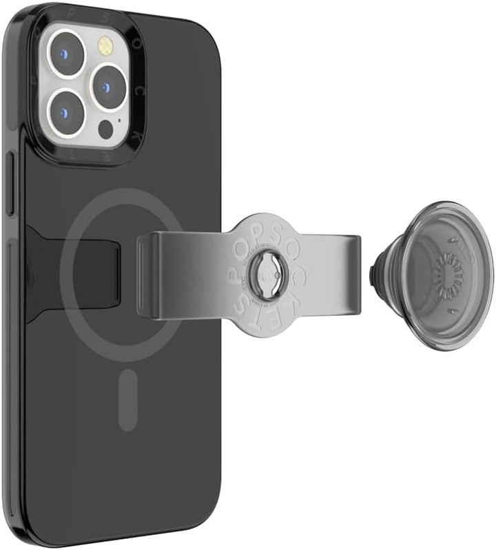 PopSockets: PopCase für MagSafe - Hülle für iPhone 13 Pro Max mit Abnehmbarem PopGrip Slide Sockel u