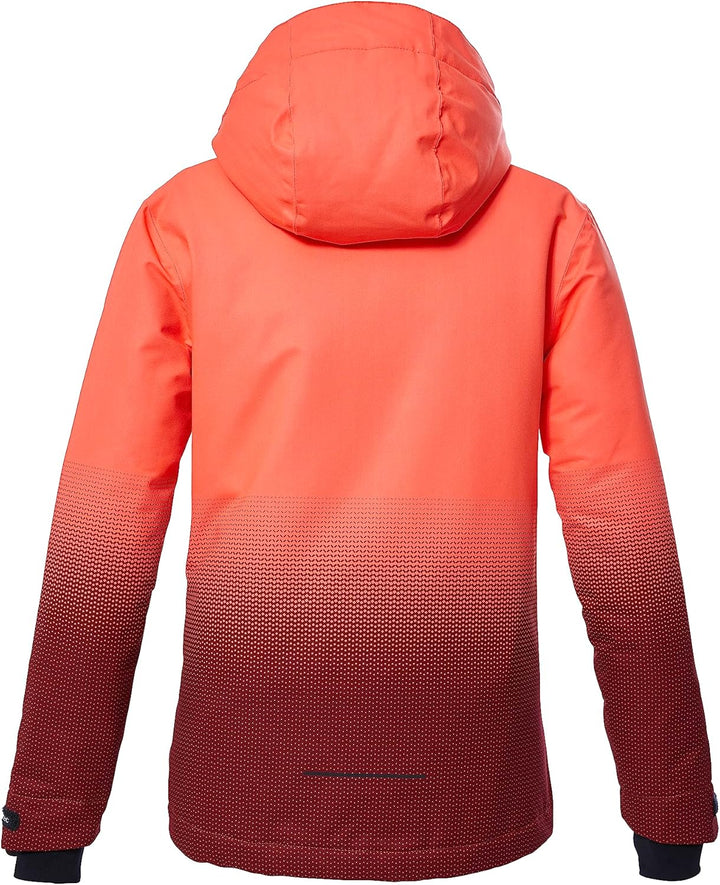 Killtec Mädchen Ksw 183 Grls Ski Jckt Skijacke wasserdicht/Funktionsjacke mit Kapuze und Schneefang