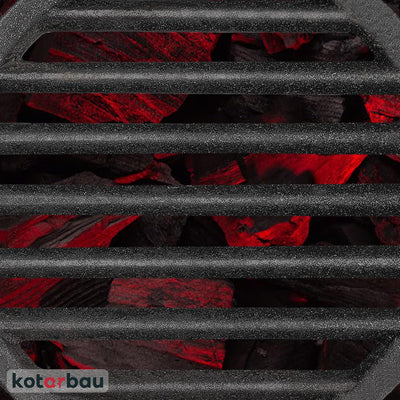 KOTARBAU Kaminrost Ø 21 cm Rundrost Kaminofen Tafelrost Ascherost Rost Ofengitter Kamin Ersatzteile